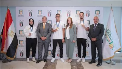 تكريم خاص من البنك الأهلي المصري للفائزين بالميداليات الأولمبية بدورة باريس 2024