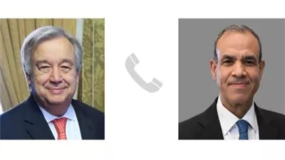 وزير الخارجية وسكرتير الأمم المتحدة يتوافقان على أهمية وقف إطلاق النار بغزة