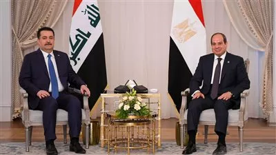 الرئيس السيسي يؤكد دعم مصر الكامل لوحدة العراق وسلامة أراضيه