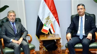 وزير التموين يبحث مع سفير إيطاليا مجالات التعاون المشترك