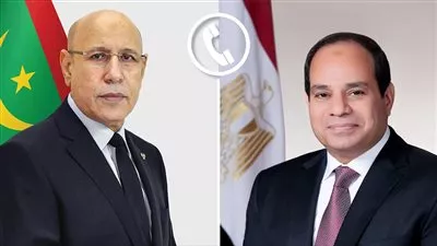 الرئيس السيسي ونظيره الموريتاني يؤكدان حرصهما على تعزيز العلاقات الثنائية بمختلف المجالات 