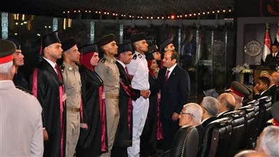 الرئيس السيسي يشهد حفل تخريج دفعة جديدة من الأكاديمية والكليات العسكرية 2024