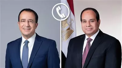 الرئيس السيسي يبحث مع نظيره القبرصي تعزيز التعاون المشترك بمختلف المجالات 