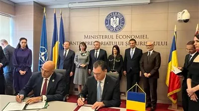 جهاز تنمية المشروعات يوقع مذكرة تفاهم مع وزارة الاقتصاد وريادة الأعمال برومانيا