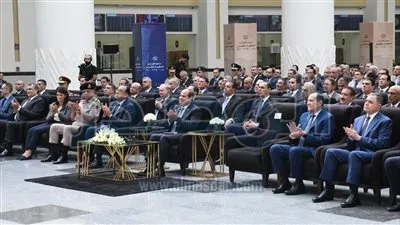 الرئيس السيسي يشهد افتتاح محطة قطارات صعيد مصر «بشتيل الجديدة»