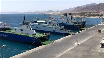 تداول 16 ألف طن و673 شاحنة بضائع بموانئ البحر الأحمر