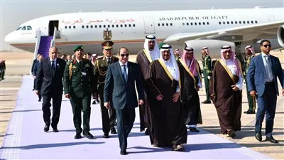 الرئيس السيسي يشارك في القمة العربية الإسلامية غير العادية بالرياض