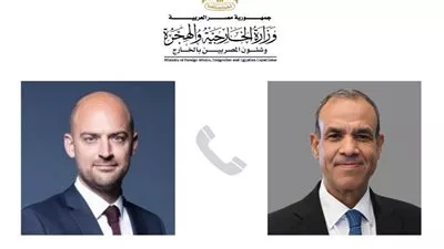 وزير الخارجية ونظيره الفرنسي يبحثان جهود وقف التصعيد في غزة ولبنان 