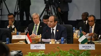 الرئيس السيسي يعلن انضمام مصر إلى التحالف العالمي لمكافحة الفقر والجوع