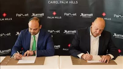 بالم هيلز و«ماريوت» توقعان اتفاقية إطلاق «ريتز كارلتون ريزيدانسيز القاهرة بالم هيلز»
