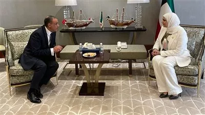 وزير الخارجية يؤكد الحرص على دعم التجارة البينية والاستثمارات الكويتية في مصر