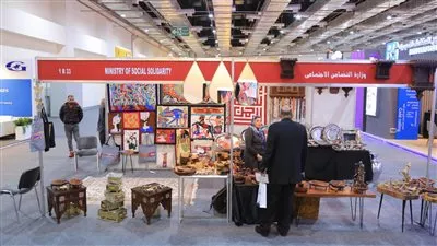 «التضامن» تشارك بجناح للحرف اليدوية والتراثية في المعرض الدولي السنوي للصناعة IMCE