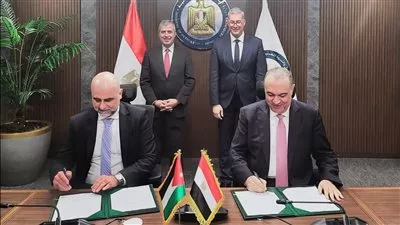 توقيع اتفاق تعاون لتعظيم استفادة الأردن من البنية التحتية المصرية لاستقبال الغاز