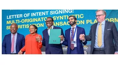 بنك التنمية الأفريقي يوقع اتفاقية لإنشاء منصة توريق اصطناعية أفريقية