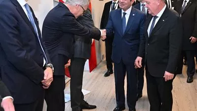 الرئيس السيسي وملك الدنمارك يفتتحان المؤتمر الاقتصادي المشترك