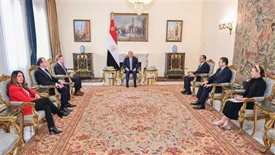 السيسي يبحث مع مستشار الأمن القومي الأمريكي جهود وقف إطلاق النار بغزة