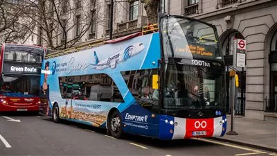 مصر للطيران تطلق حملة ترويجية لرحلاتها الجوية من وإلي لندن