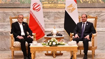 الرئيس السيسي ونظيره الإيراني يبحثان التطورات الإقليمية وسبل استعادة السلام بالشرق الأوسط 