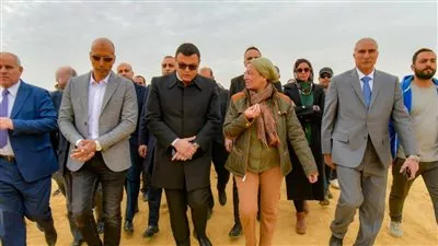 وزيرا الإسكان والبيئة يتفقدان موقع مشروع تدوير مخلفات البناء والهدم بالقاهرة الجديدة