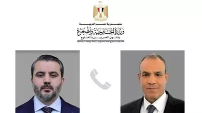 وزير الخارجية يجري اتصال هاتفي مع نظيره المعين بالحكومة الانتقالية في سوريا