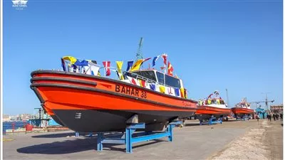 هيئة قناة السويس تعلن تدشين 5 لنشات جديدة بالشركة البورسعيدية للإنشاءات البحرية