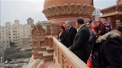 وزير السياحة يوجه برفع كفاءة الخدمات المقدمة للزائرين بقصر البارون إمبان