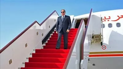 الرئيس السيسي يتوجه إلى العاصمة الإماراتية أبوظبي