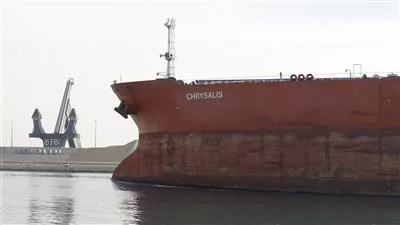 قناة السويس تشهد عبور ناقلة البترول CHRYSALIS في رحلتها الأولى منذ يوليو الماضي  