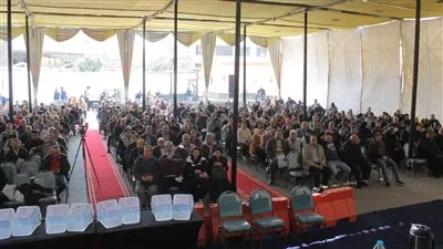 إجراء قرعة علنية لتخصيص 481 قطعة أرض تم توفيق وضعها بمنطقة الرابية بالشروق