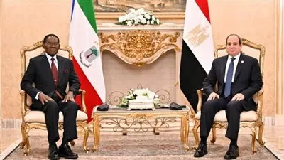 الرئيس السيسي يؤكد إستعداد مصر للمشاركة في جهود التنمية بغينيا الاستوائية