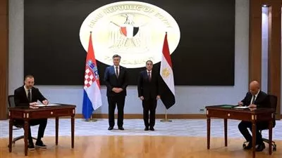 توقيع مذكرة تفاهم للتعاون بين مينائي الإسكندرية و«رييكا» الكرواتي