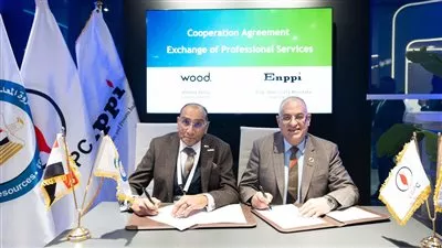 «إنبي» توقع مذكرة تفاهم مع «وود» في مجال تصميم المشروعات