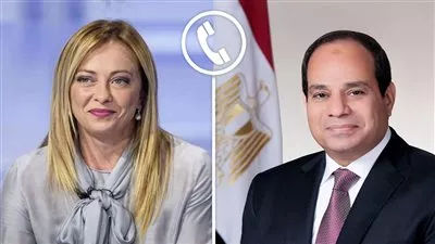 السيسي ورئيسة وزراء إيطاليا يؤكدان أهمية سرعة بدء إعادة إعمار غزة