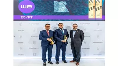 شركة WE تحصد جائزتي أسرع «شبكة محمول» و«إنترنت أرضي»