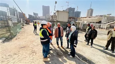 وزير الإسكان يتابع سير العمل بمشروع تطوير منطقة «مثلث ماسبيرو»