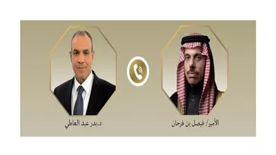 وزير الخارجية يبحث مع نظيره السعودي سبل خفض التصعيد بالشرق الأوسط 