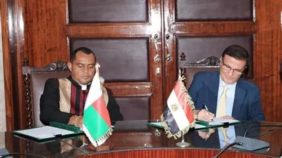  مصر ومدغشقر توقعان مذكرة تفاهم لتعزيز التعاون في الأنشطة الزراعية المختلفة