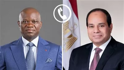 السيسي يهنئ بريس أوليجي نجيما على انتخابه رئيساً للجابون 