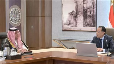 مدبولي يؤكد الدعم الكامل لتفعيل مجلس التعاون المشترك بين مصر والسعودية