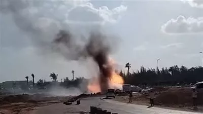 عودة تدفيع الغاز لخط مدخل 6 أكتوبر بعد انتهاء أعمال الإصلاح والاختبارات