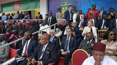رئيس الوزراء يُشارك في حفل تنصيب الرئيس الجابوني بريس نجيما