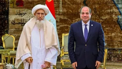الرئيس السيسي يستقبل سلطان طائفة البهرة بالهند