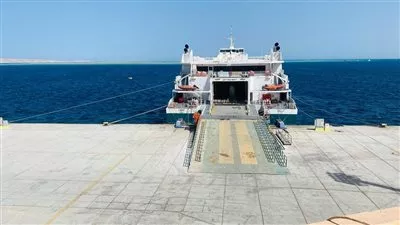 انتظام الحركة الملاحية بموانئ البحر الأحمر بعد استقرار الأحوال الجوية