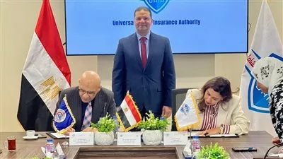 هيئة التأمين الصحي الشامل توقع اتفاقًا مع جامعة قناة السويس 
