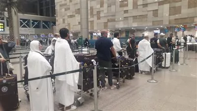  «السياحة» تعلن وصول 40.6 ألف حاج مصري إلى الأراضي السعودية 