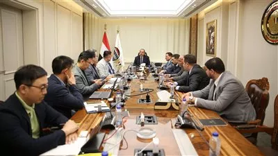 وزير قطاع الأعمال يبحث مع شركة كورية فرص التعاون بقطاع الغزل والنسيج