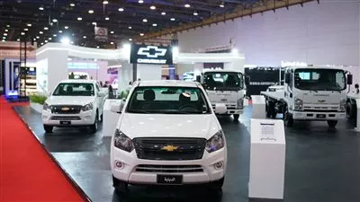 المنصور للسيارات تشارك في معرض الأهرام للنقل التجاري بطرازات شيفروليه المصنعة محليًا