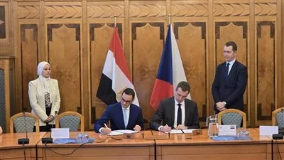 مصر والتشيك تتفقان على التعاون بمجالات الزراعة والطاقة والسياحة والتكنولوجيا