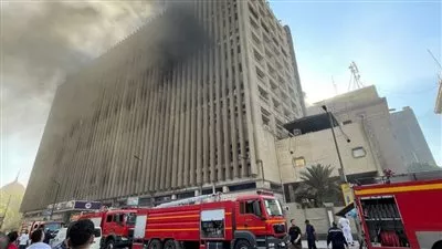 وزارة الصحة: انتشال 4 جثامين من موقع حادث حريق سنترال رمسيس