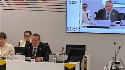 حسن عبدالله يشارك في اجتماع محافظي البنوك المركزية لمجموعة «G20» بجنوب أفريقيا